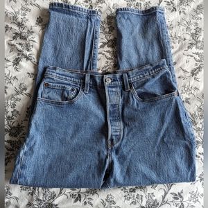 Levi's 501's with 30 waist 26 length